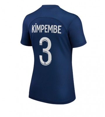Paris Saint-Germain Presnel Kimpembe #3 Hemmatröja Dam 2022-23 Korta ärmar